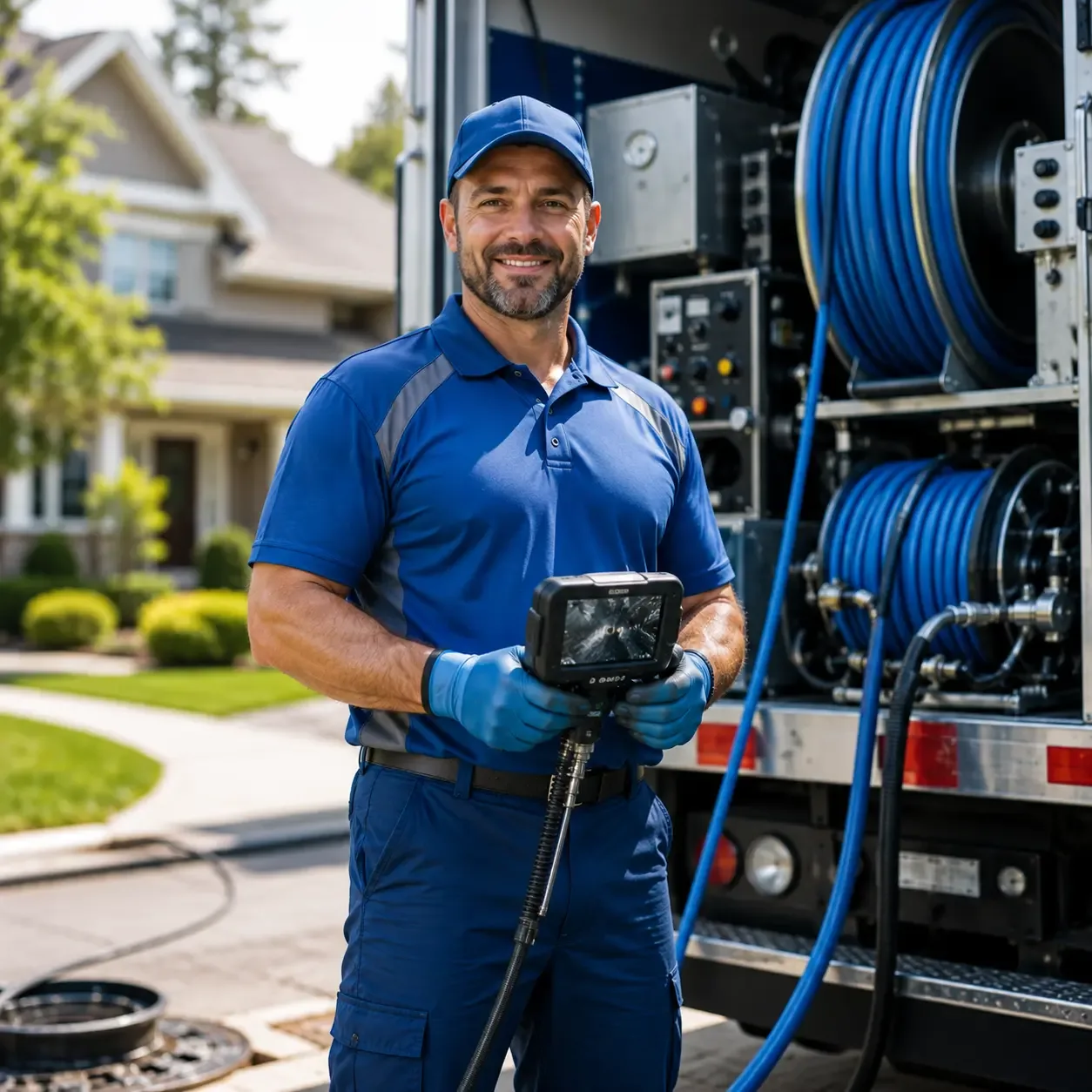 Local outdoor drain cleaning specialists in Sterling, CT